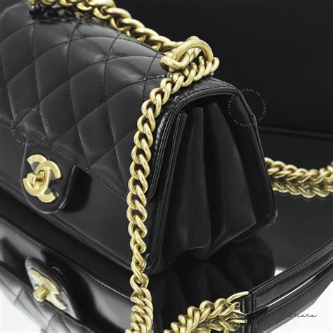 chanel interlaced logo flap|Chanel flap bag.